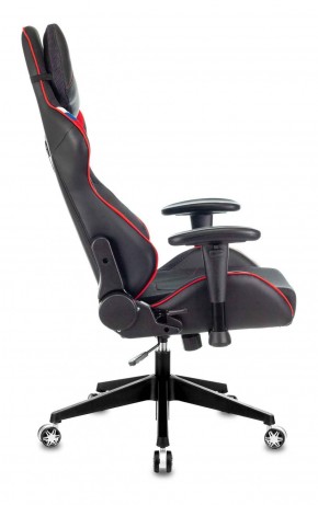 Кресло игровое Бюрократ VIKING 4 AERO RUS черный в Игре - igra.ok-mebel.com | фото 2