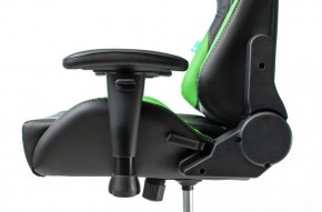 Кресло игровое Бюрократ VIKING 5 AERO LGREEN черный/салатовый в Игре - igra.ok-mebel.com | фото 5