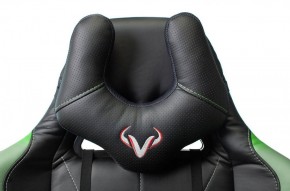 Кресло игровое Бюрократ VIKING 5 AERO LGREEN черный/салатовый в Игре - igra.ok-mebel.com | фото 6