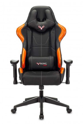 Кресло игровое Бюрократ VIKING 5 AERO ORANGE черный/оранжевый в Игре - igra.ok-mebel.com | фото 3