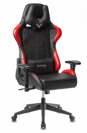 Кресло игровое Бюрократ VIKING 5 AERO RED черный/красный в Игре - igra.ok-mebel.com | фото