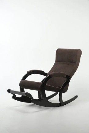 Кресло-качалка МАРСЕЛЬ 33-Т-AC (кофе) в Игре - igra.ok-mebel.com | фото 1