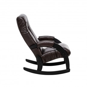 Кресло-качалка Модель 67 Венге, к/з Vegas Lite Amber в Игре - igra.ok-mebel.com | фото 3