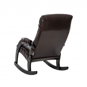 Кресло-качалка Модель 67 Венге, к/з Vegas Lite Amber в Игре - igra.ok-mebel.com | фото 4