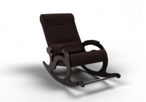 Кресло-качалка Тироль 12-Т-ГР (ткань/венге) ГРАФИТ в Игре - igra.ok-mebel.com | фото 1