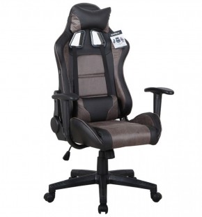 Кресло компьютерное BRABIX "GT Racer GM-100" (черное/коричневое) 531819 в Игре - igra.ok-mebel.com | фото 1