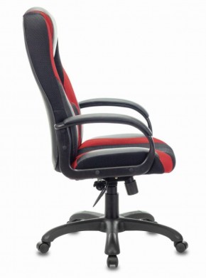 Кресло компьютерное BRABIX PREMIUM "Rapid GM-102" (экокожа/ткань, черное/красное) 532107 в Игре - igra.ok-mebel.com | фото 3