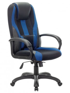Кресло компьютерное BRABIX PREMIUM "Rapid GM-102" (экокожа/ткань, черное/синее) 532106 в Игре - igra.ok-mebel.com | фото 1
