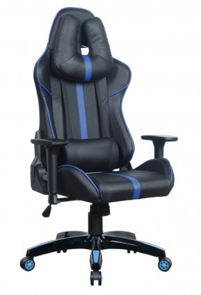 Кресло компьютерное BRABIX "GT Carbon GM-120" (черное/синее) 531930 в Игре - igra.ok-mebel.com | фото