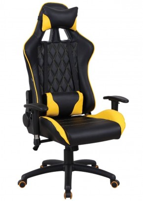 Кресло компьютерное BRABIX "GT Master GM-110" (черное/желтое) 531927 в Игре - igra.ok-mebel.com | фото