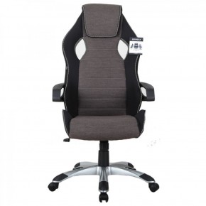 Кресло компьютерное BRABIX Techno GM-002 (ткань) черное/серое, вставки белые (531815) в Игре - igra.ok-mebel.com | фото 3