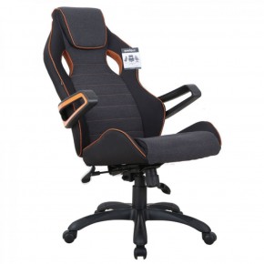 Кресло компьютерное BRABIX Techno Pro GM-003 (ткань черное/серое, вставки оранжевые) 531813 в Игре - igra.ok-mebel.com | фото 8