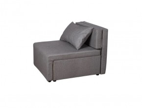 Кресло-кровать Милена (серый) Велюр в Игре - igra.ok-mebel.com | фото