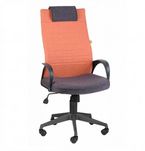 Кресло Квест HOME (Ткань КФ-28/КФ-13) оранжевый-сливовый в Игре - igra.ok-mebel.com | фото 1