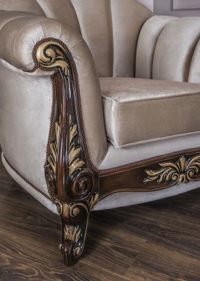 Кресло Марселла (корень дуба глянец) в Игре - igra.ok-mebel.com | фото 3