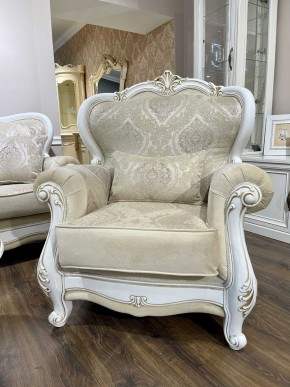 Кресло Натали (белый глянец) в Игре - igra.ok-mebel.com | фото 3