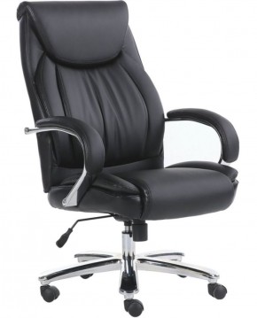 Кресло офисное BRABIX PREMIUM "Advance EX-575" (хром, экокожа, черное) 531825 в Игре - igra.ok-mebel.com | фото