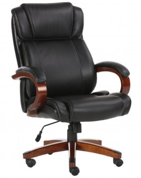 Кресло офисное BRABIX PREMIUM "Magnum EX-701" (дерево, рециклированная кожа, черное) 531827 в Игре - igra.ok-mebel.com | фото