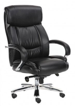Кресло офисное BRABIX "Direct EX-580" (хром/рециклированная кожа/черное) 531824 в Игре - igra.ok-mebel.com | фото