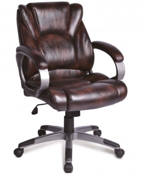 Кресло офисное BRABIX "Eldorado EX-504" (коричневое) 530875 в Игре - igra.ok-mebel.com | фото 1