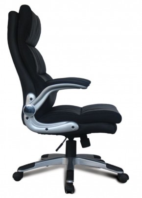 Кресло офисное BRABIX "Fregat EX-510" (рециклированная кожа, черное) 530863 в Игре - igra.ok-mebel.com | фото 3