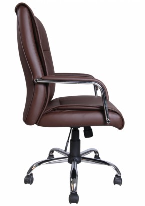 Кресло офисное BRABIX "Space EX-508" (экокожа, хром, коричневое) 531164 в Игре - igra.ok-mebel.com | фото 2