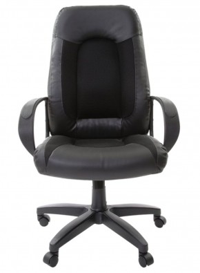 Кресло офисное BRABIX "Strike EX-525" (экокожа черная, ткань черная) 531381 в Игре - igra.ok-mebel.com | фото 5