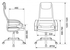 Кресло руководителя Бюрократ CH-608SL/BLACK в Игре - igra.ok-mebel.com | фото 4