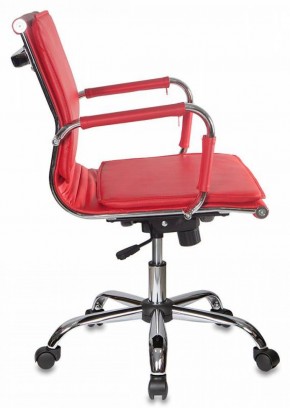 Кресло руководителя Бюрократ CH-993-LOW/RED красный в Игре - igra.ok-mebel.com | фото 2
