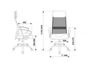 Кресло руководителя Бюрократ KB-6N/SL/B/TW-11 черный в Игре - igra.ok-mebel.com | фото 4