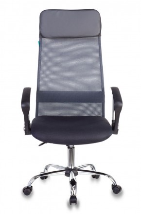 Кресло руководителя Бюрократ KB-6N/SL/DG/TW-12 серый в Игре - igra.ok-mebel.com | фото 2
