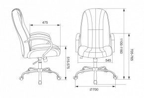 Кресло руководителя Бюрократ T-898SL/BLACK в Игре - igra.ok-mebel.com | фото 4