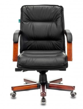 Кресло руководителя Бюрократ T-9927WALNUT-LOW/BL в Игре - igra.ok-mebel.com | фото 3