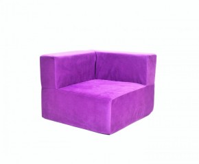 Кресло-угловое-модуль бескаркасное Тетрис 30 (Фиолетовый) в Игре - igra.ok-mebel.com | фото