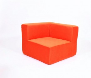 Кресло-угловое-модуль бескаркасное Тетрис 30 (Оранжевый) в Игре - igra.ok-mebel.com | фото