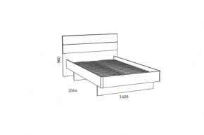 Кровать 1200х2000 "Морти" НМ 041.20 Х с основанием в Игре - igra.ok-mebel.com | фото 7