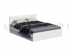 НЭНСИ NEW Кровать 1,4 м (Белый глянец холодный/Белый) в Игре - igra.ok-mebel.com | фото 1