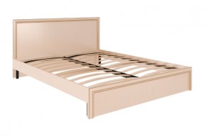 Кровать 1.6 Беатрис М07 Стандарт с ортопедическим основанием (дуб млечный) в Игре - igra.ok-mebel.com | фото