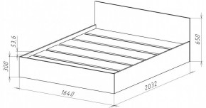 НИЦЦА-14 Кровать 1600 с настилом ЛДСП (НЦ.14) в Игре - igra.ok-mebel.com | фото 3