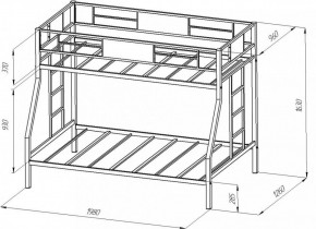 Кровать двухъярусная «Гранада» в Игре - igra.ok-mebel.com | фото 5