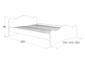 Кровать-5 двойная (1400*2000) в Игре - igra.ok-mebel.com | фото 2