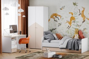 Кровать 900х2000 "Банни" НМ 041.38 с основанием (Бисквит) в Игре - igra.ok-mebel.com | фото 3