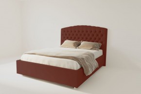 Кровать Берлин без основания 1800 (велюр бордо) в Игре - igra.ok-mebel.com | фото