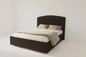 Кровать Берлин без основания 800 (экокожа коричневая) в Игре - igra.ok-mebel.com | фото