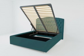 Кровать Берлин с ПМ 800 (велюр бирюзовый) в Игре - igra.ok-mebel.com | фото