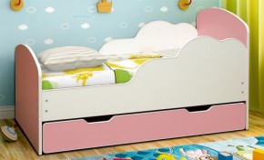 Кровать детская Облака №1 (700*1400) ЛДСП в Игре - igra.ok-mebel.com | фото 1