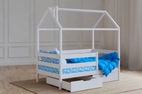 Кровать-домик 80*160 Белый в Игре - igra.ok-mebel.com | фото 3