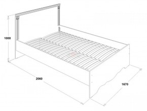 Кровать двойная Ольга 1Н + 2-а ящика (1600*2000) в Игре - igra.ok-mebel.com | фото 2