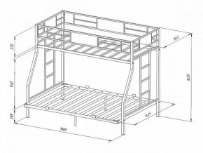 Кровать двухъярусная «Гранада-ЯЯ 140» с ящиками в Игре - igra.ok-mebel.com | фото 2