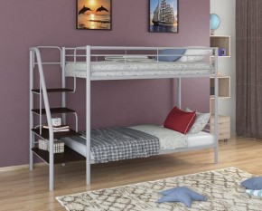 Кровать двухъярусная "Толедо" Серый/Венге в Игре - igra.ok-mebel.com | фото